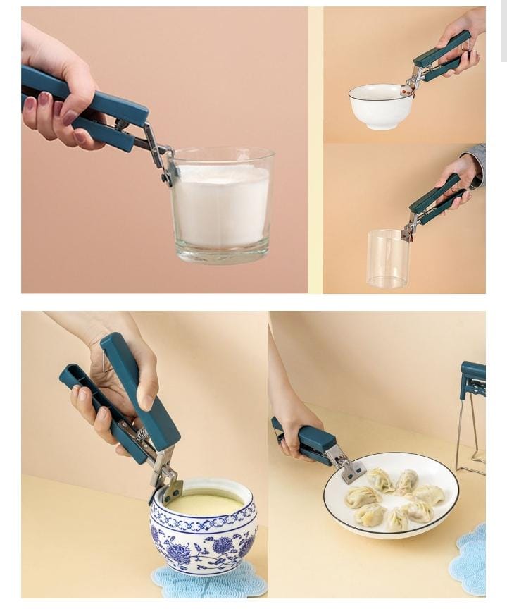 Sufuria Gripper (Kamata) With Plastic Handle Sufuria Holder, The sleek handles with wide and flat heads ensure a good comfortable grip. It is made of steel which is hardy and long lasting.