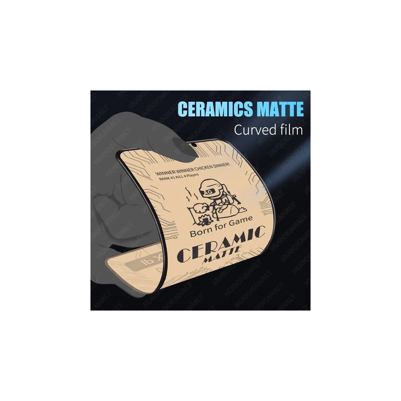 3 IN1 For OPPO Reno 13F 4G   Ceramic full cover screen protection film + camera lens film + back film