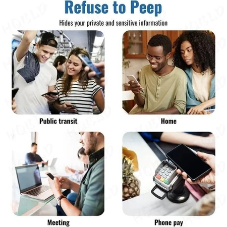 2 IN 1 For infinix Hot 50i  Anti-spy privacy Fully covered tempered glass screen protector + camera lens film