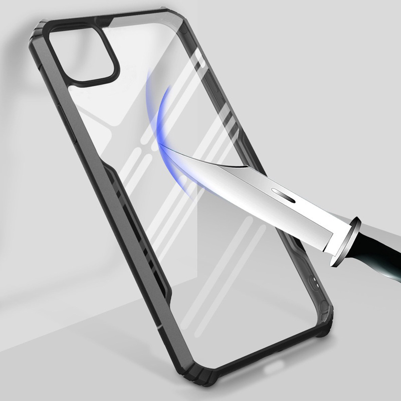 4 in1 For Tecno Spark Go 2024 Spark GO1 Spark20/ 20C Mobile phone shock-proof transparent case + tempered glass spy proof full cover protective film + back film + lens film