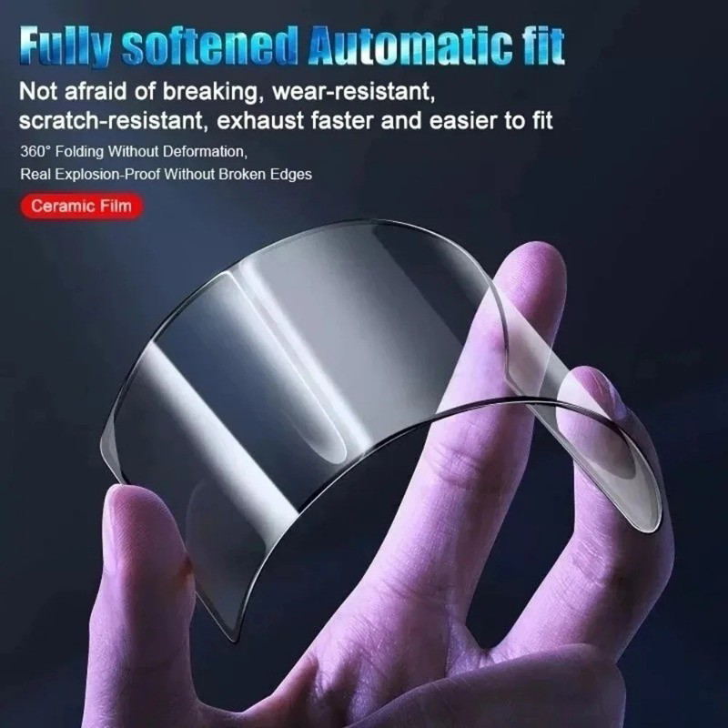 3 in1 For Tecno Spark 20pro Shockproof Phone Case +Anti Spy Soft Ceramic Matte Privacy Tempered Glass+Camera Lens Film