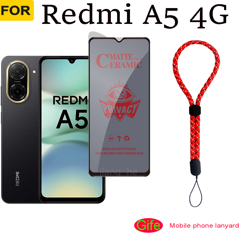 For  Redmi A5 4G Anti-spy privacy Fully tempered glass screen protector