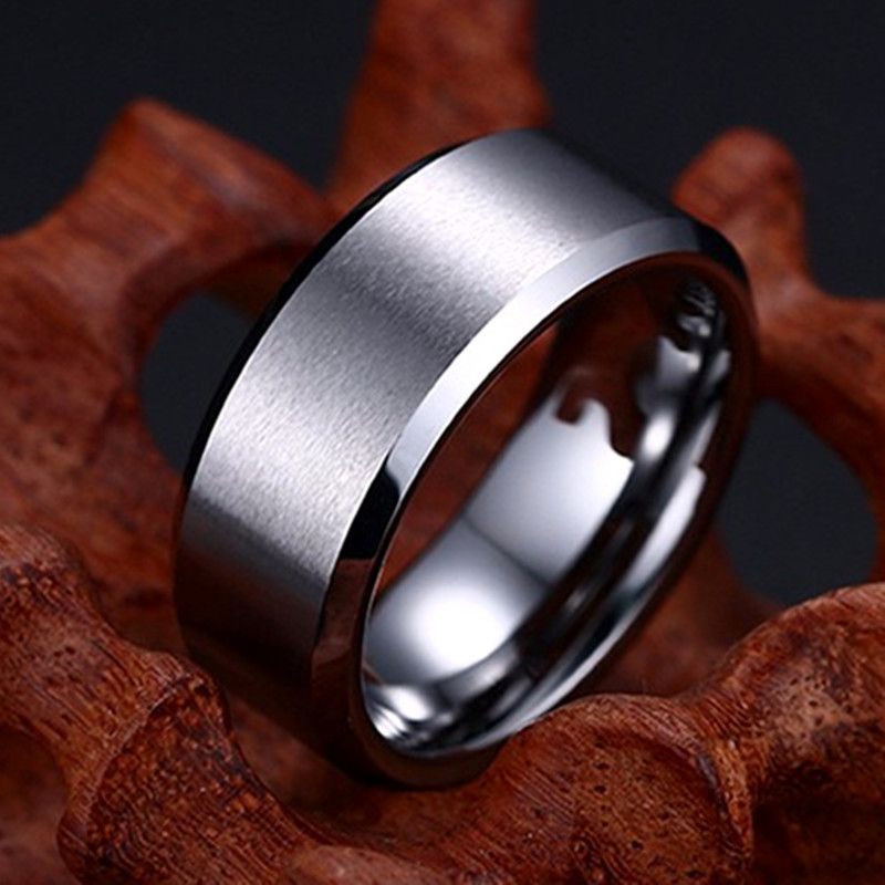 Fashion Charm Jewelry ring men stainless steel Black Rings For Women JZ-70