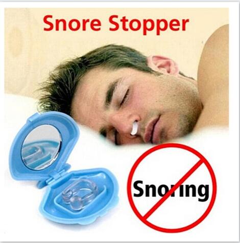 Silicone Magnetic Anti Snore Stop Snoring Nose Clip Sleep Tray Sleeping Aid Apnea Guard Device For Adult Mini-Snore Stopper B2-126