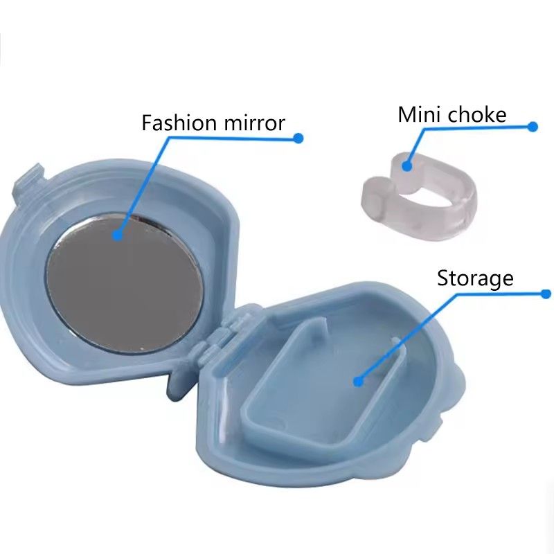 Silicone Magnetic Anti Snore Stop Snoring Nose Clip Sleep Tray Sleeping Aid Apnea Guard Device For Adult Mini-Snore Stopper B2-126