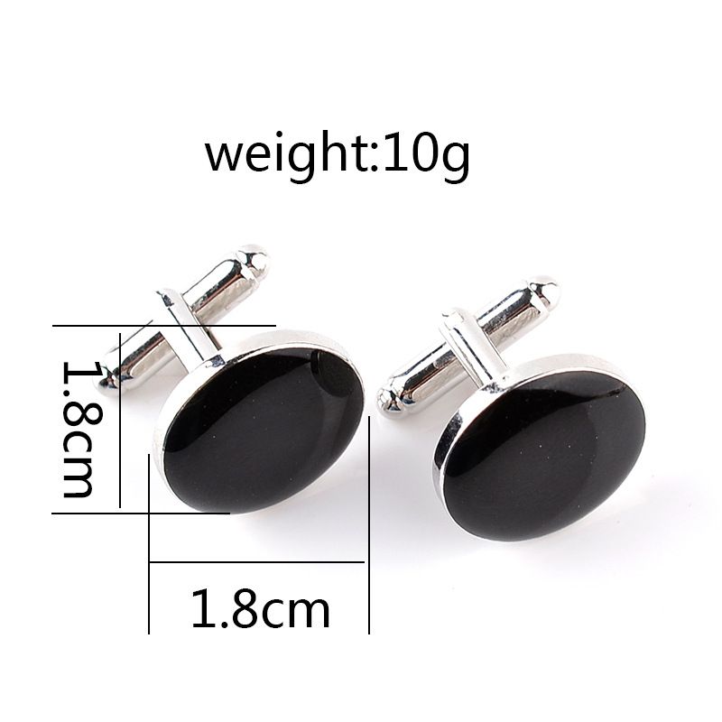 High Quality Blank Mens Cufflinks French Style Shirt Gold Plated Simple Cuffs Buttons Copper Metal Gemelos Male Jewelry Accessor A-1938