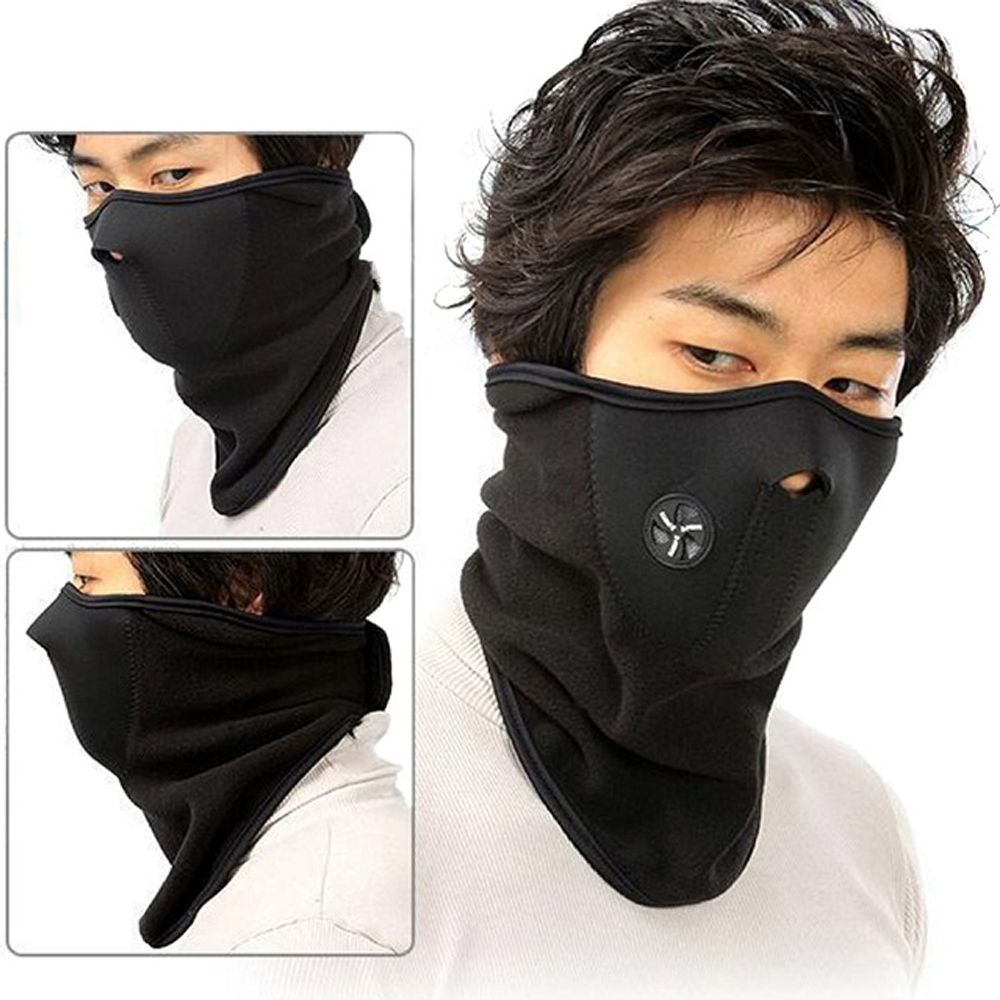 Unisex Motorcycle Warm Mask Neck Warm Snowboard Bike Riding Mask Scarf Accessories Windproof Outdoor Sports Ski Cycling Bicycle O-5-1