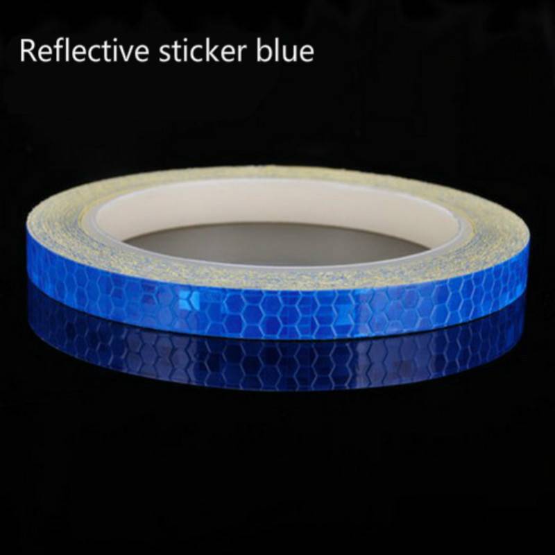 8 meters luminous safety equipment motorcycle car wheel body sticker bicycle reflective stickers J-11-5