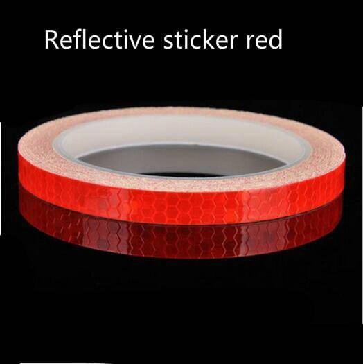 8 meters luminous safety equipment motorcycle car wheel body sticker bicycle reflective stickers J-11-5
