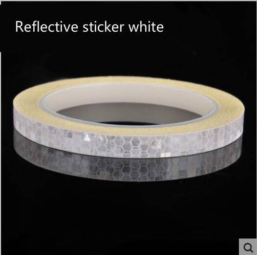 8 meters luminous safety equipment motorcycle car wheel body sticker bicycle reflective stickers J-11-5
