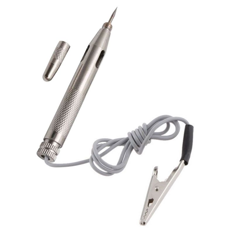 DC 6V 12V 24V Copper Auto Car Light Circuit Tester Lamp Voltage Test Pen Detector Probe Light System Test Probe Lamp D1--6