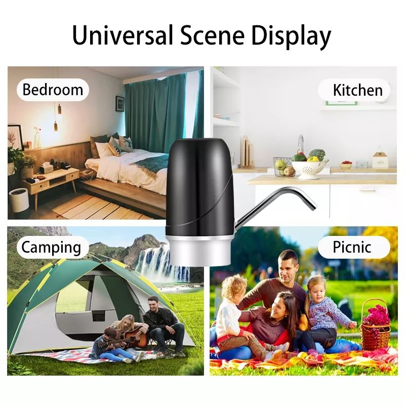 Water Bottle Pump 19 Liter Water Dispenser Usb Rechargeable Electric Water Pump Portable Automatic Drinking Water Pump Bottle