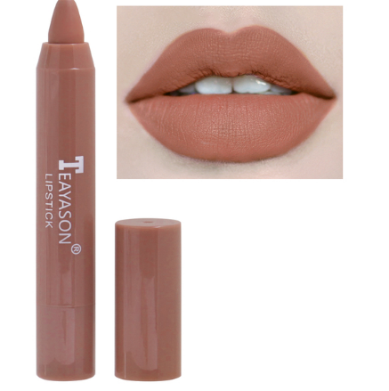 Matte lipstick 12 colors waterproof long lasting sexy red lipstick makeup B2-582 view 6