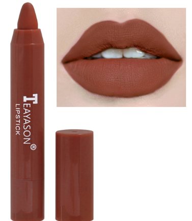 Matte lipstick 12 colors waterproof long lasting sexy red lipstick makeup B2-582 view 10