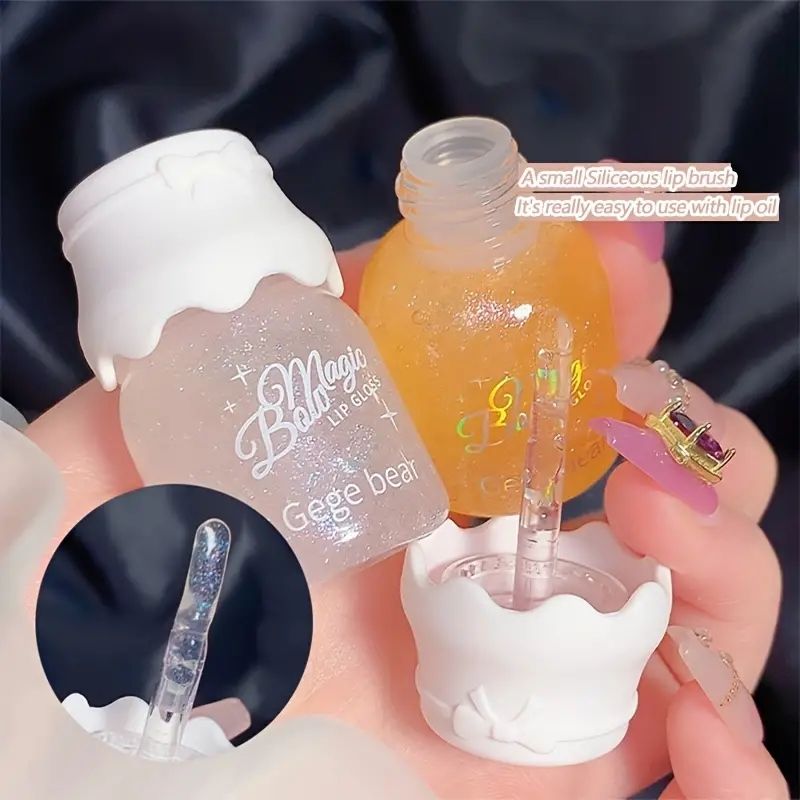 Gege Bear Milk Lip Balm: 12 Hours of Hydration, Vitamin E & Extreme Shine B2-875