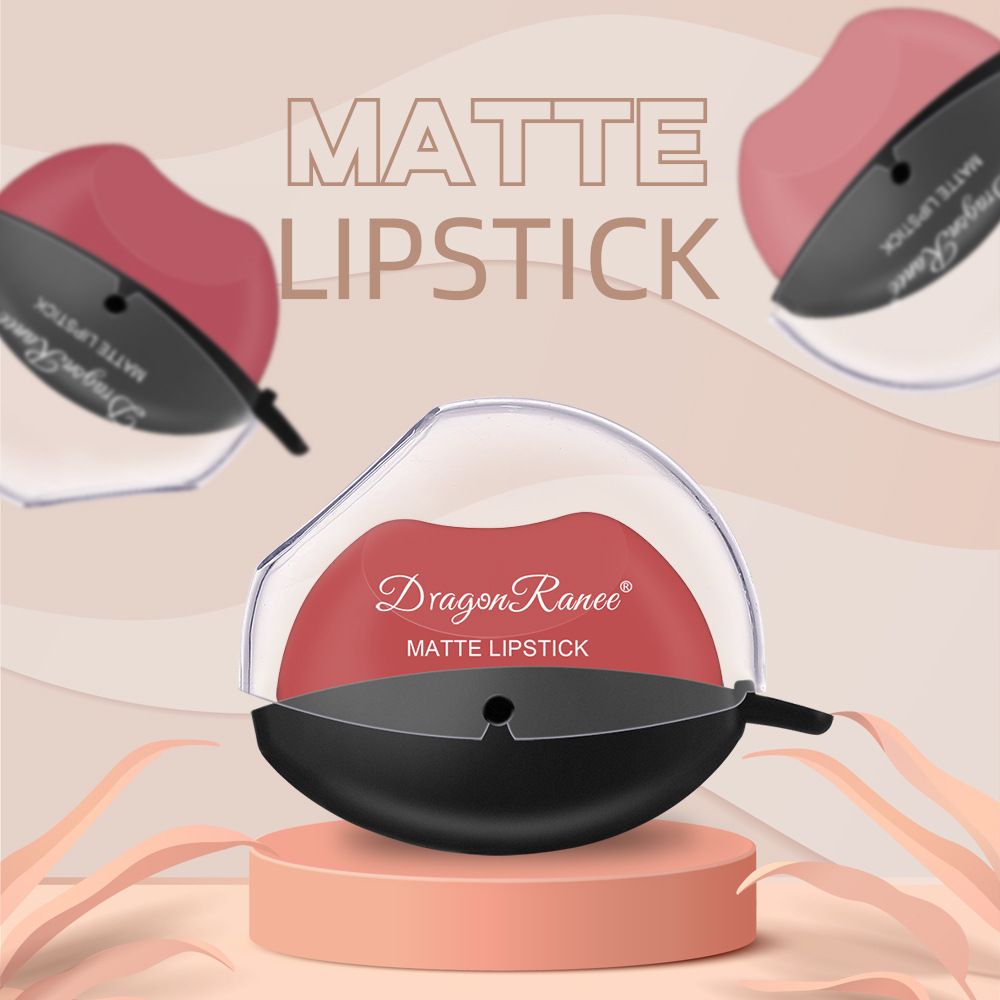 Matte Lipstick Easy To Use Lip Lipstick Waterproof Long Lasting High Pigmented Non-stick Cup Lip Gloss Fashion Girls Lip Makeup  B2-914 view 4
