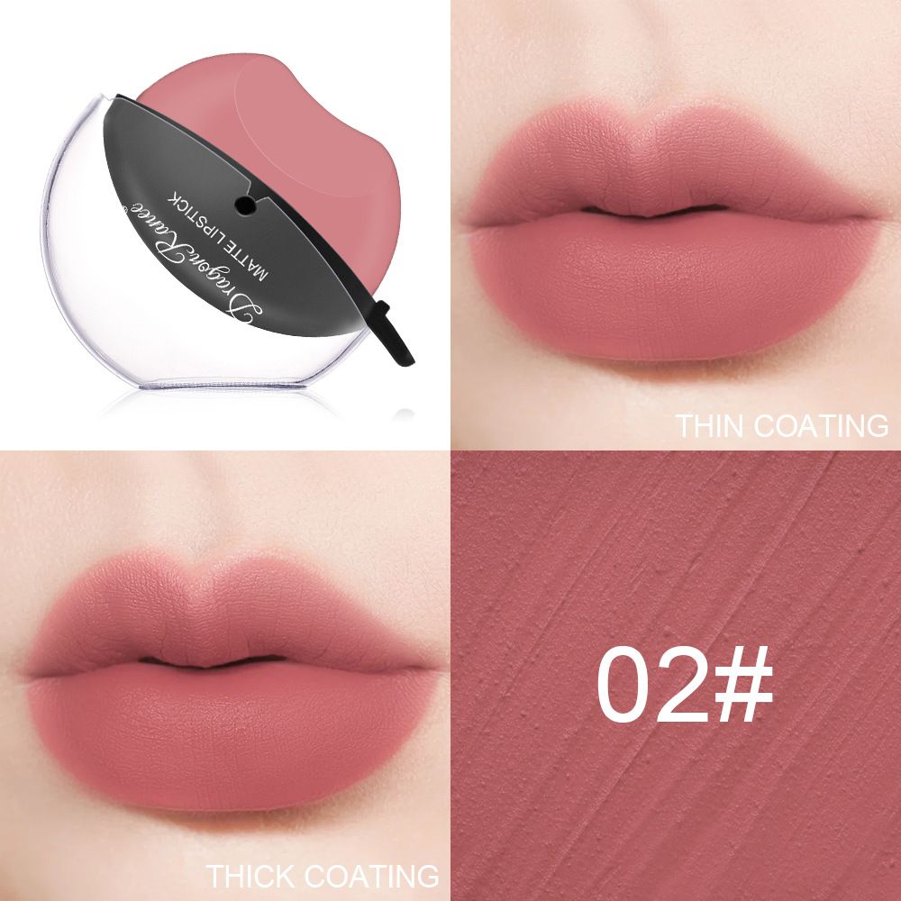Matte Lipstick Easy To Use Lip Lipstick Waterproof Long Lasting High Pigmented Non-stick Cup Lip Gloss Fashion Girls Lip Makeup  B2-914 view 9
