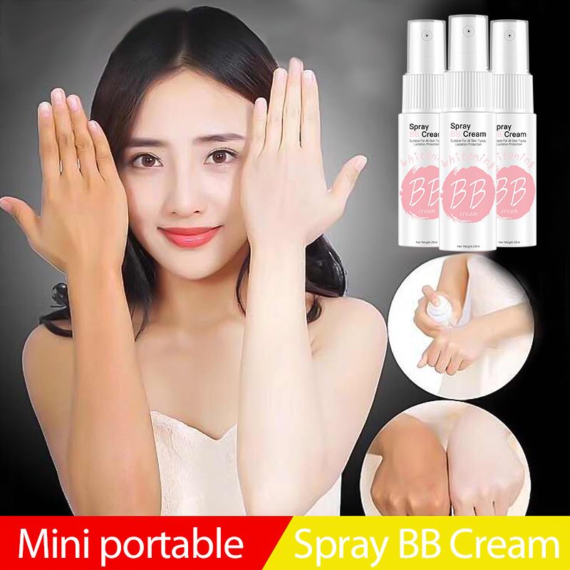 Spray BB Cream Concealer Brighten Whitening Moisturizing Base Face Foundation Makeup Beauty Skin Care B2-361 view 2