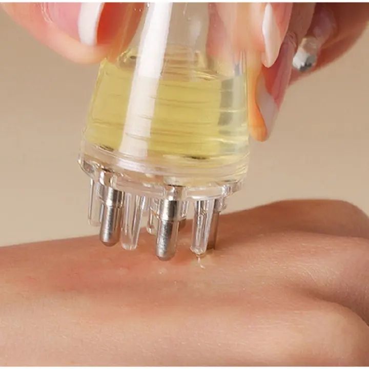 Scalp Applicator Liquid Comb Portable Mini Massage Comb Essential Oil Liquid Guiding Massager Anti Hair Loss Scalp Care Tools C-518