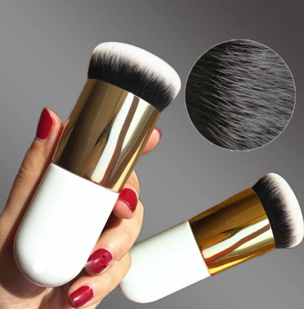 Dun makeup brush, powder brush, powder brush, white gold black gold set, beauty dressing tool.