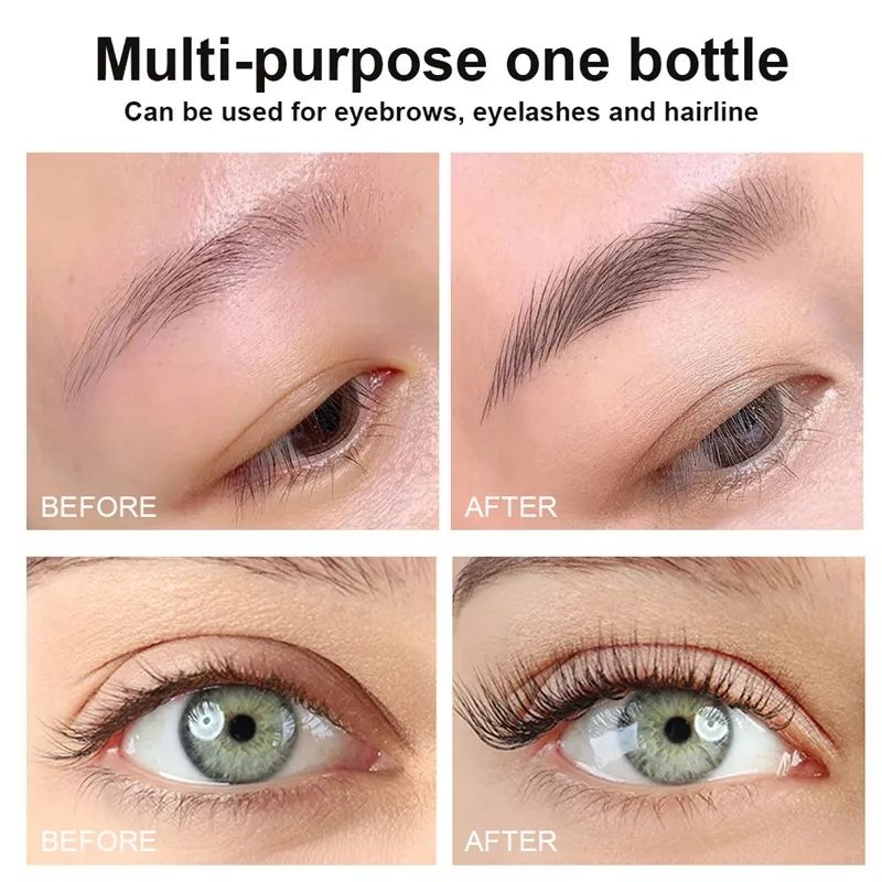 1pc Eyebrow Eyelash Growth Serum Fast Growing Prevent Hair Loss Damaged Treatment Thick Dense Eyes Makeup Care Products  B2-923