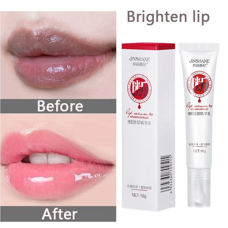 Fast Lightening Pink Mouth Lips Serum Bleaching Permanent Pinkish Moisturizing Lighten Dark Lip Balm Gloss Lipstick Lip Mask13ML B2-916