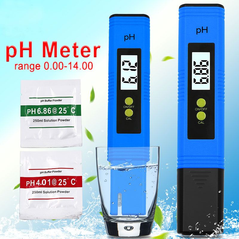 Shawty 1pc 0-14 PH Test Pen, Water Quality Tester, Portable High Precision PH Acidity Meter, Pocket Portable PH Meter Tester Wit C-393