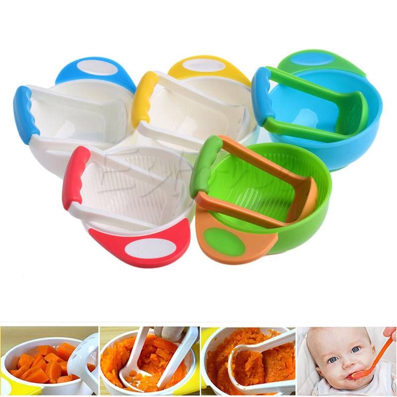 New Arrival Baby Food Maker Supplements Foods Feeder Fruit Grinder Bowl Baby Feeding Grinding Tools Processor For Baby M--29