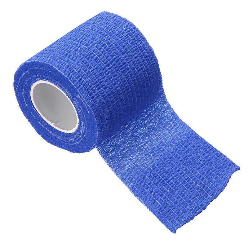 2 PC /2.5cm*4.6m self-adhesive elastic bandage emergency medical care gauze tape emergency muscle tape first aid kit E-290