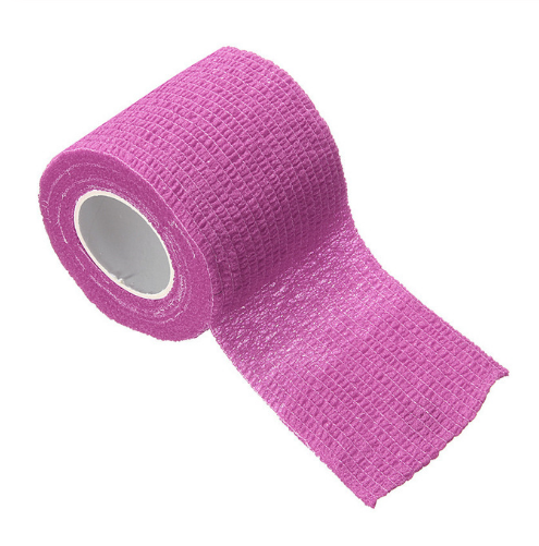 2 PC /2.5cm*4.6m self-adhesive elastic bandage emergency medical care gauze tape emergency muscle tape first aid kit E-290