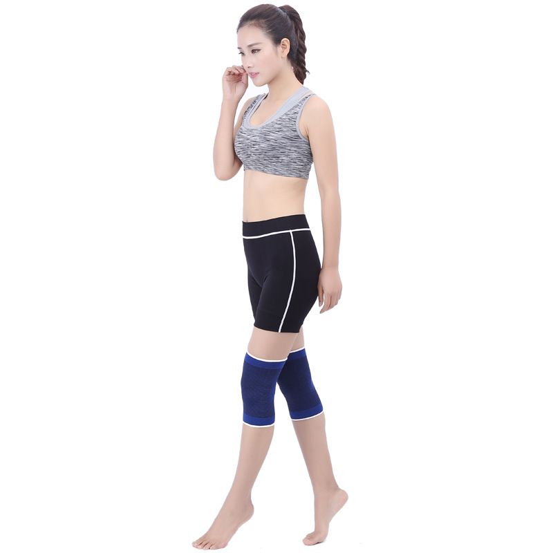 24*14cm 1PC Soft Elastic Breathable Support Brace Knee Protector Pad Sports Bandage E-378