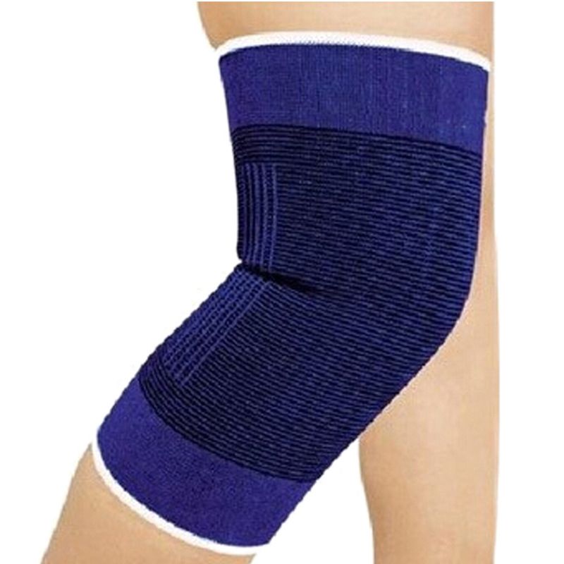 24*14cm 1PC Soft Elastic Breathable Support Brace Knee Protector Pad Sports Bandage E-378
