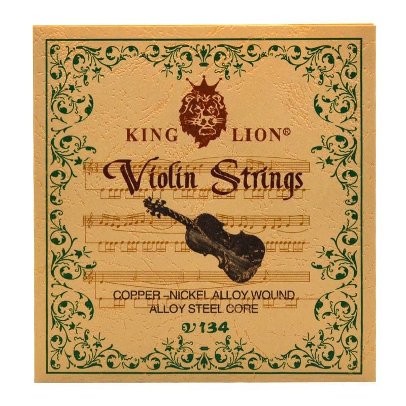Violin dedicated strings steel core white copper winding set strings for violin performance C-334