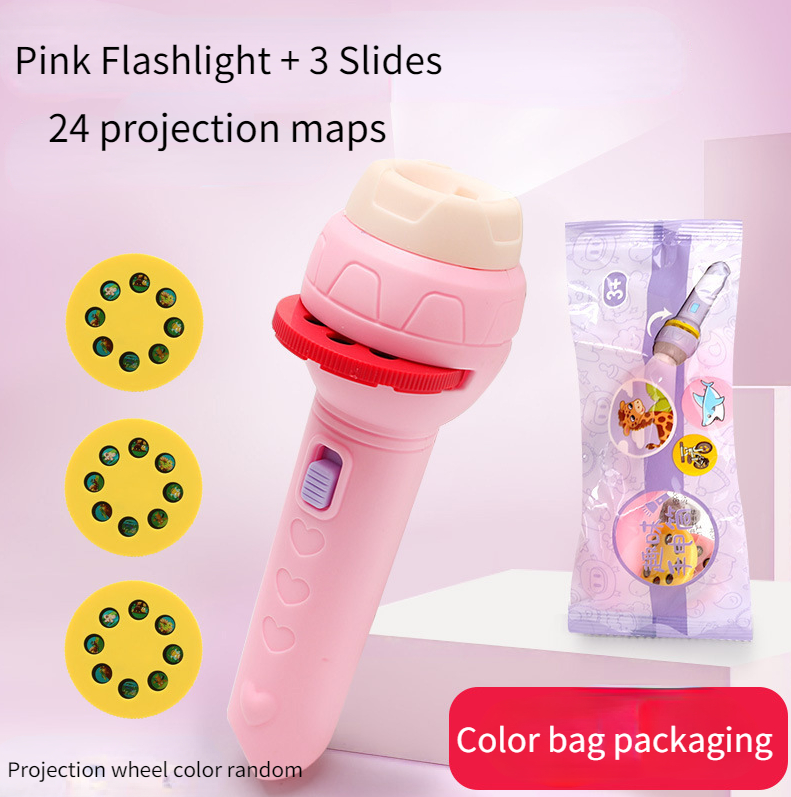 Baby Sleeping Storybook Flashlight Projector Flashlight Toys Early Education Toys Children's Gifts Lighting ToysE-1163