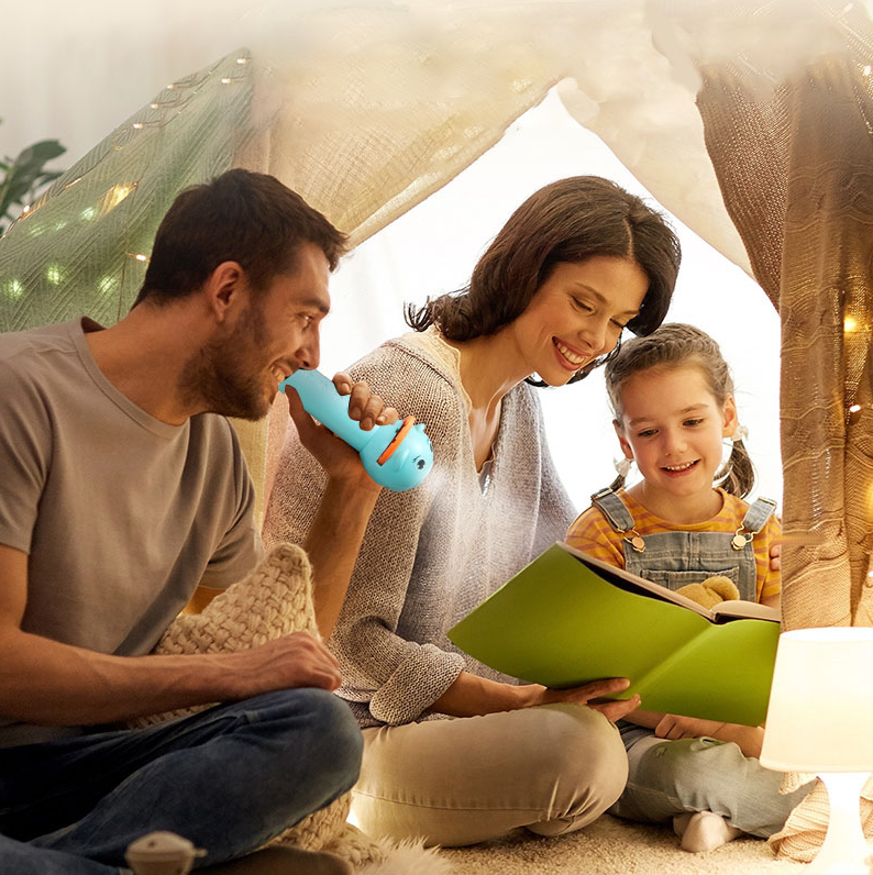 Baby Sleeping Storybook Flashlight Projector Flashlight Toys Early Education Toys Children's Gifts Lighting ToysE-1163