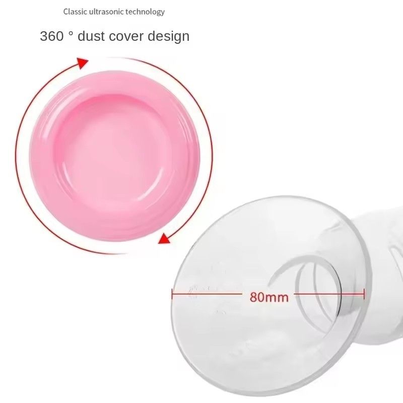 Manual Silicone Breast Pump, Food Grade Breast Milk Collector L---16