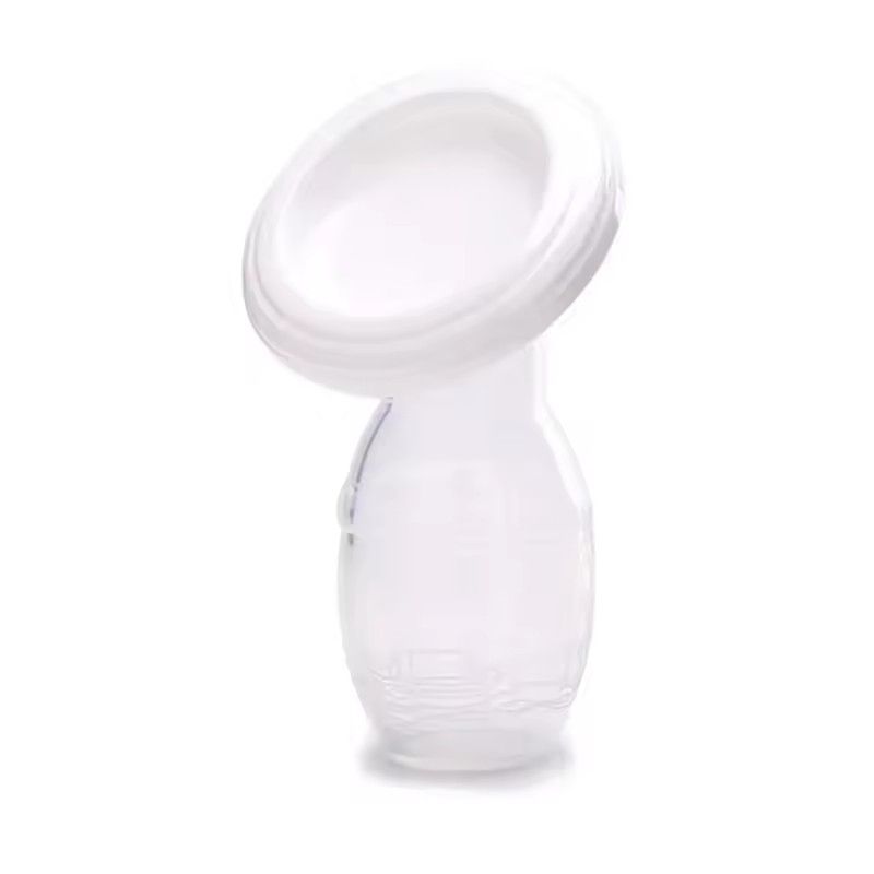 Manual Silicone Breast Pump, Food Grade Breast Milk Collector L---16
