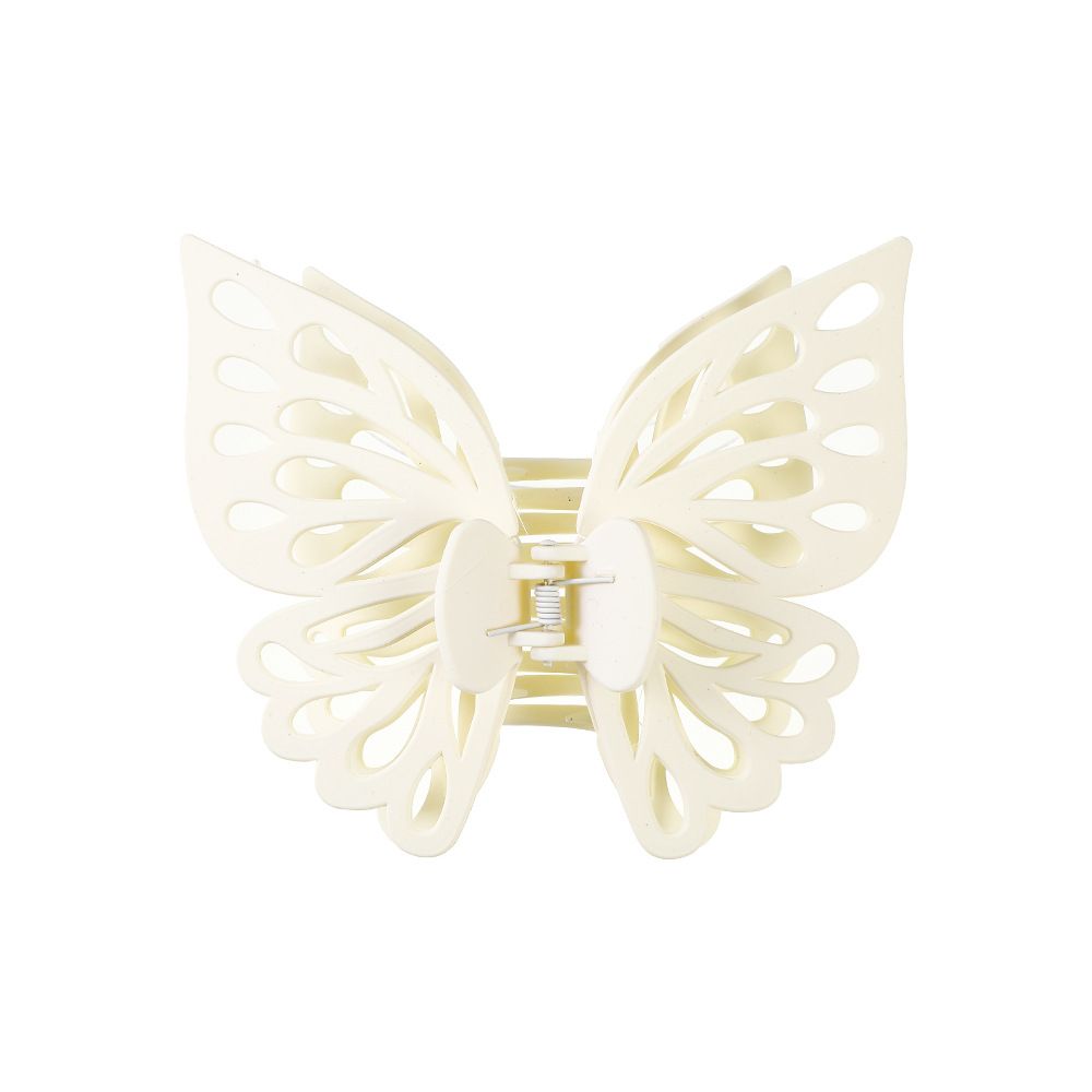 Butterfly Hair Claw Clip Women's Extra Large Hair Claw Hollow Butterfly Hair Clip Women's Girl Party Hair Accessories 1 Piece C-359