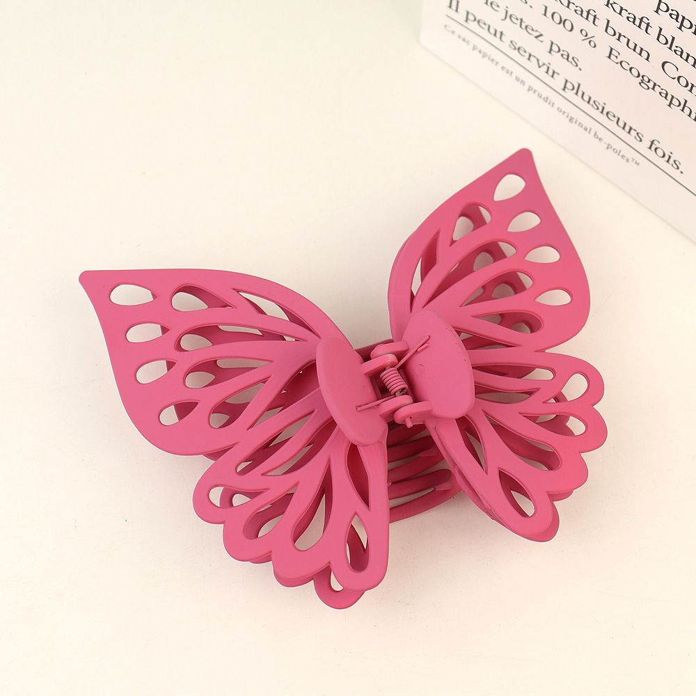 Butterfly Hair Claw Clip Women's Extra Large Hair Claw Hollow Butterfly Hair Clip Women's Girl Party Hair Accessories 1 Piece C-359