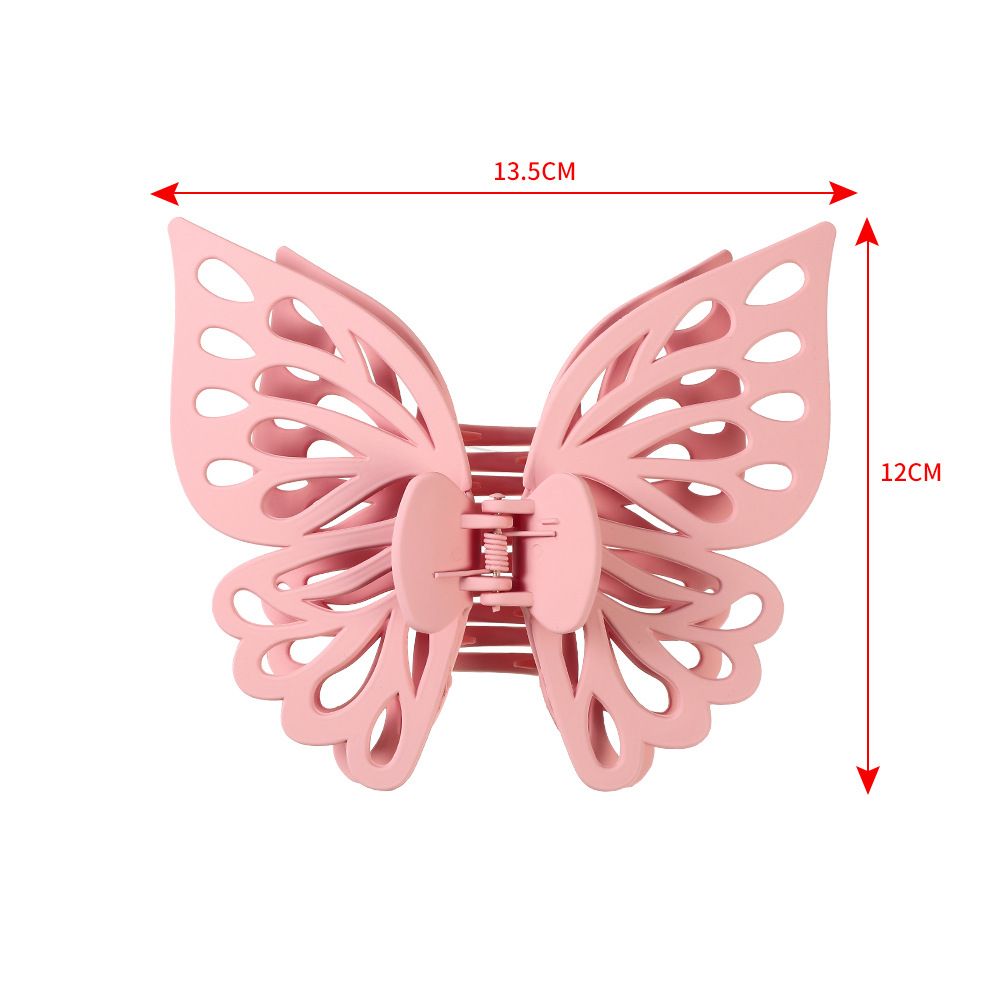 Butterfly Hair Claw Clip Women's Extra Large Hair Claw Hollow Butterfly Hair Clip Women's Girl Party Hair Accessories 1 Piece C-359