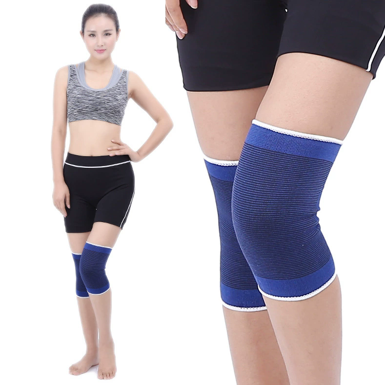 24*14cm 1PC Soft Elastic Breathable Support Brace Knee Protector Pad Sports Bandage E-378