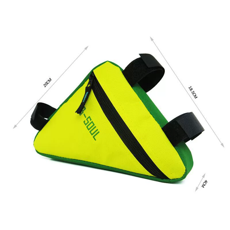 Waterproof Cycling Bicycle Bike Bag Top Tube Triangle Bag Front Saddle Frame Pouch Outdoor O--4--4
