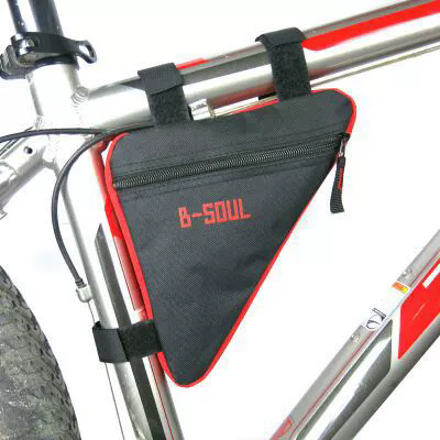 Waterproof Cycling Bicycle Bike Bag Top Tube Triangle Bag Front Saddle Frame Pouch Outdoor O--4--4