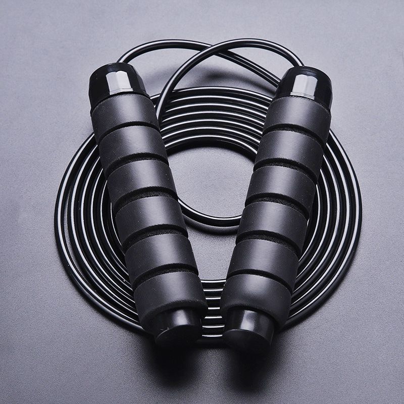 Weight-bearing Steel Wire Jump Rope Bearing Jump Rope Sports Fitness Exercise adjustable speed Crossfit Equipments Skipping F4-62