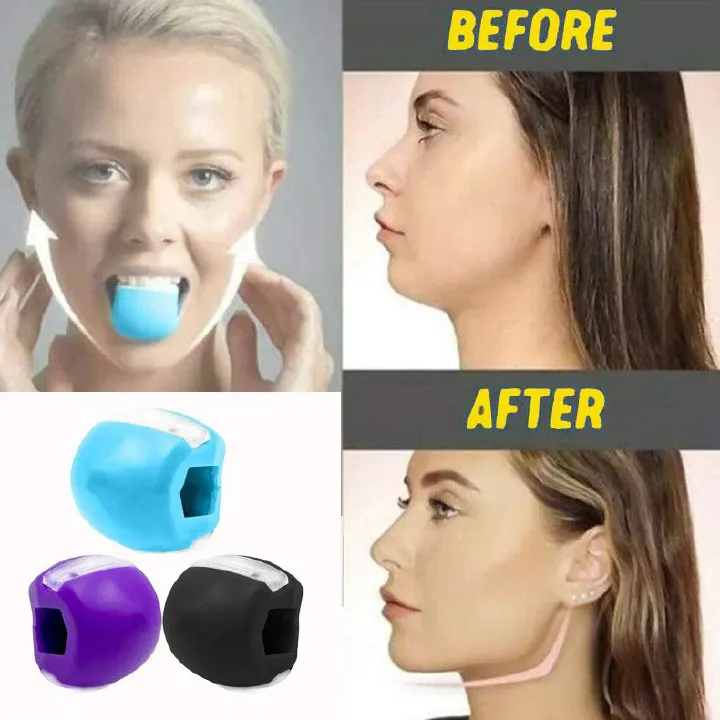 Mandible muscles mandibular contour fitness ball bite muscle trainer jaw face trainer masticatorB2-828