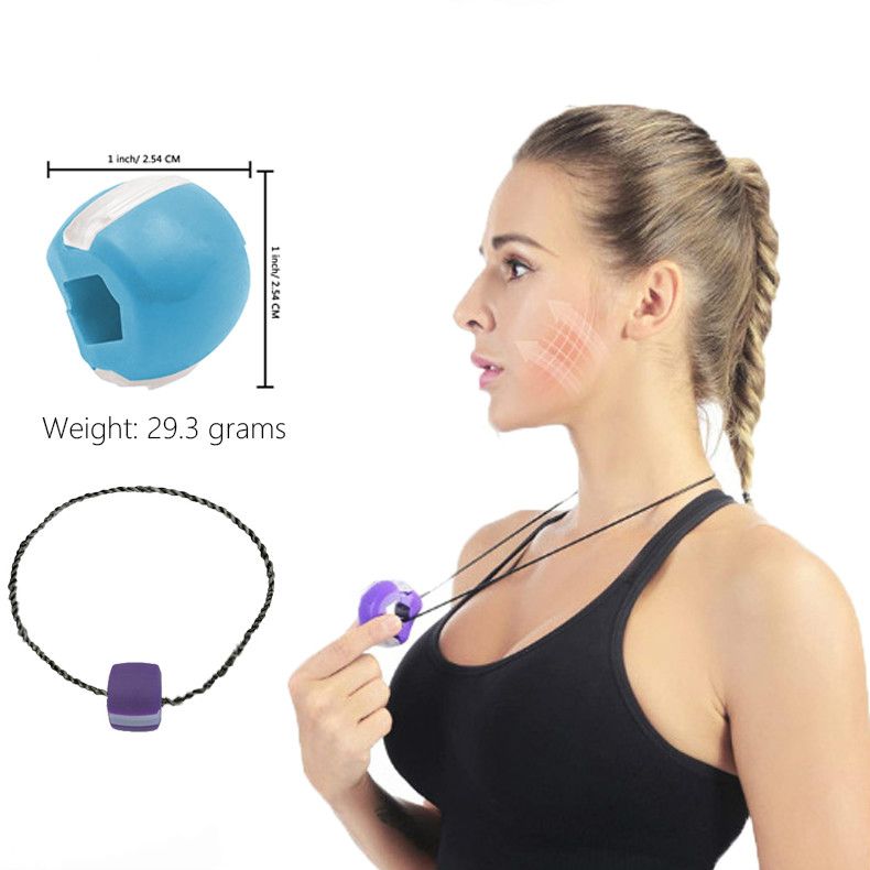 Mandible muscles mandibular contour fitness ball bite muscle trainer jaw face trainer masticatorB2-828