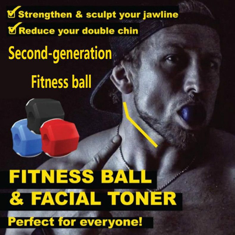 Mandible muscles mandibular contour fitness ball bite muscle trainer jaw face trainer masticatorB2-828