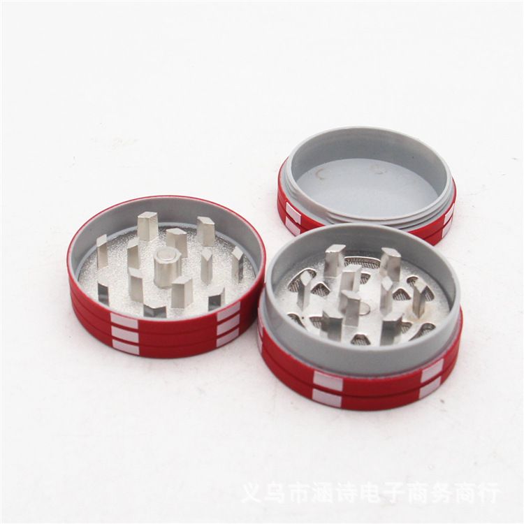 Plastic small chip cigarette grinder manual cigarette grinder cigarette crusher cigarette set