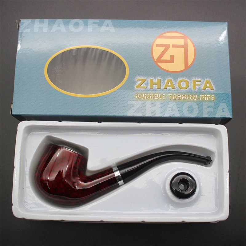 1 piece of neo-classical wooden pipe with rubber ring for the best gift E-469