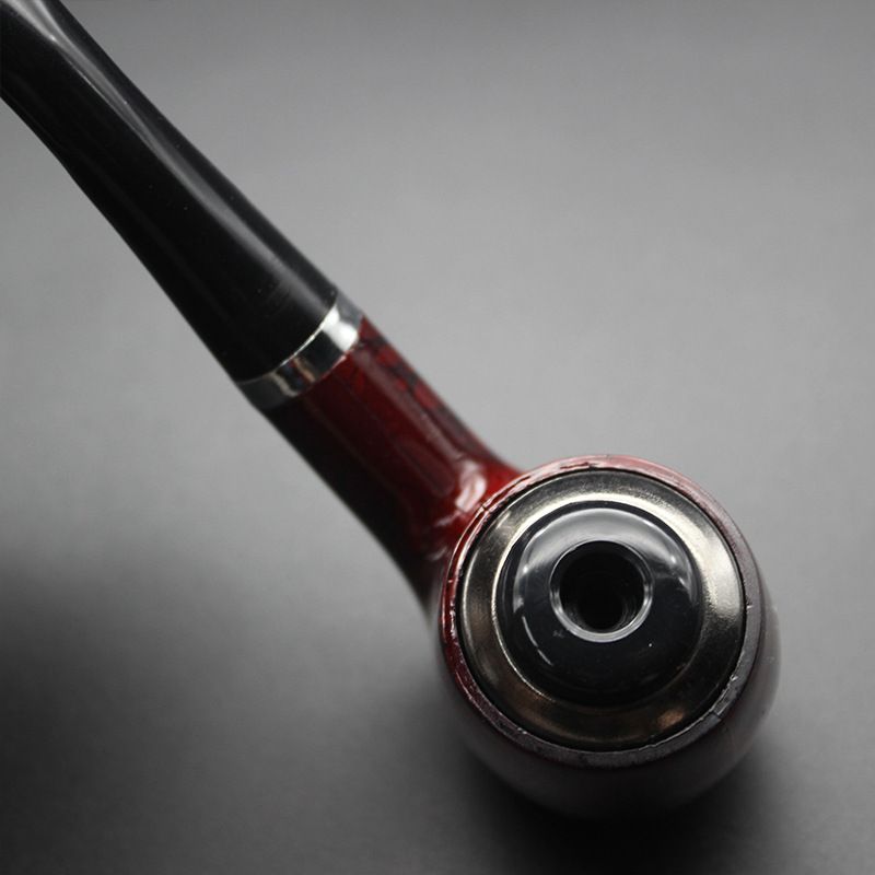 1 piece of neo-classical wooden pipe with rubber ring for the best gift E-469